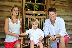 Todd and-Aimee Cofer with son Bayden