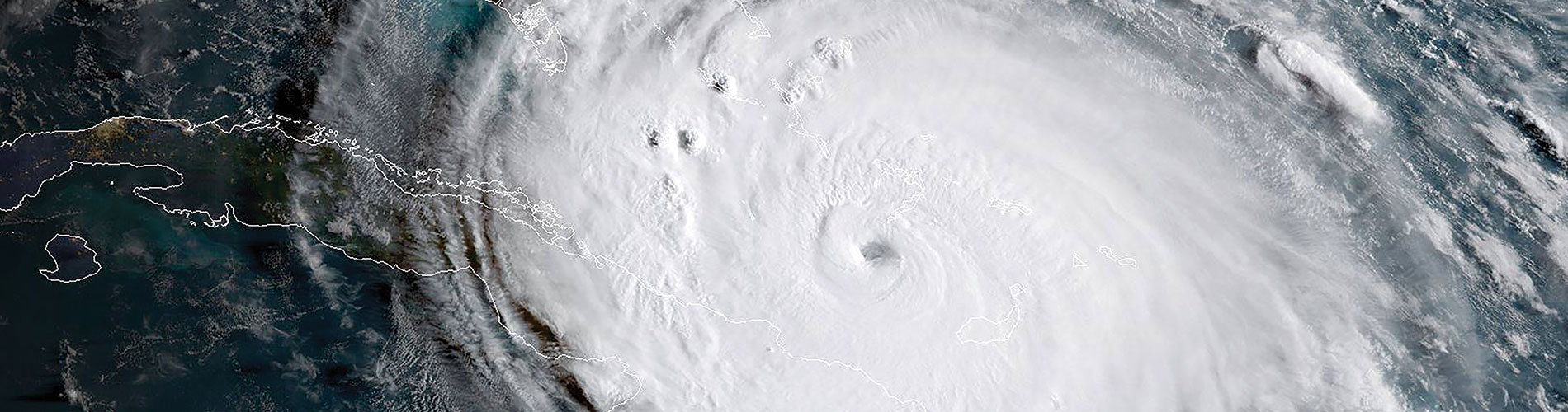 Hurricane Irma approaching Florida