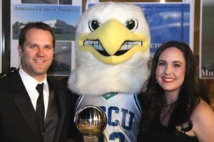 Photo shows FGCU alumni Andy and Angela Kunkle