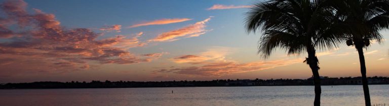 photo shows a florida sunrise