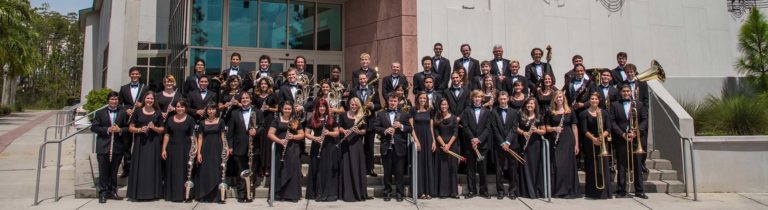 photo shows FGCU Wind Orchestra