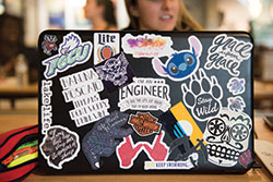 Photo of student laptop