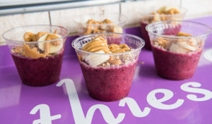 photo of smoothie bowls