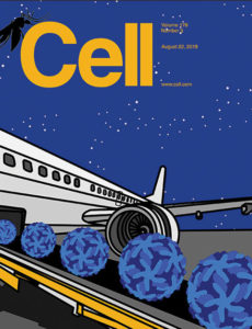 Photo of Cell Magazine cover.