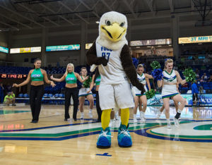 photo shows FGCU mascot