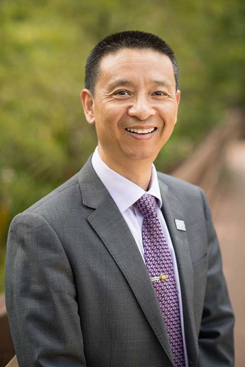 Photo of FGCU professor Charles Xiaoxue Wang