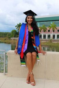 Photo shows FGCU alumna