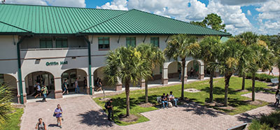 Griffin Hall, a primary classroom building, was named in his honor.