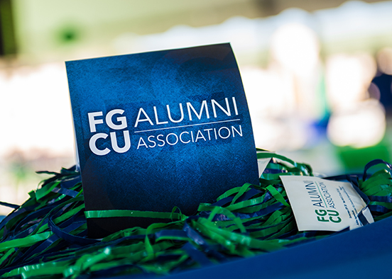 photos shows FGCU alumni party