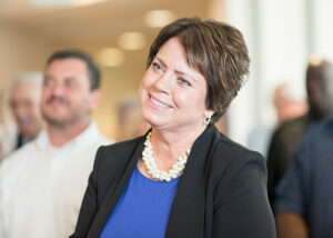 photo shows FGCU staff member
