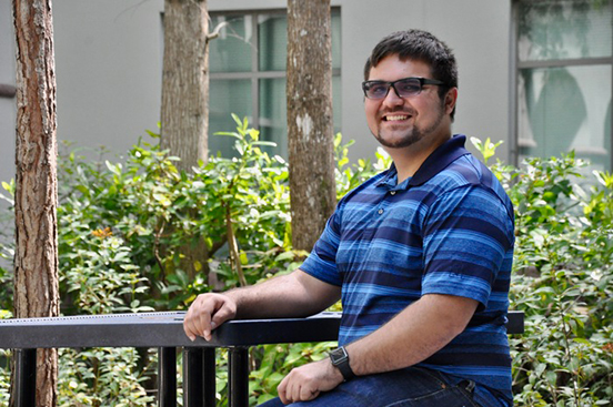 Photo shows FGCU graduate Jonathan Salas