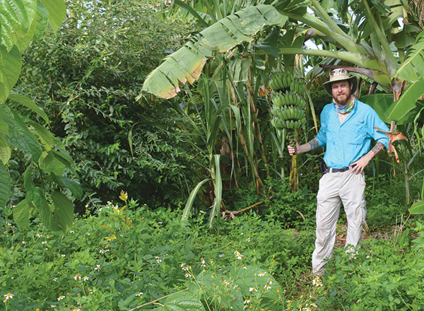 Arlo Simonds’ Food Forest experience inspired him to establish a community garden in Fort Myers.