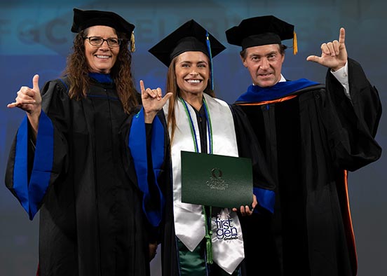 Spring graduates share inspiring journeys to earning degrees