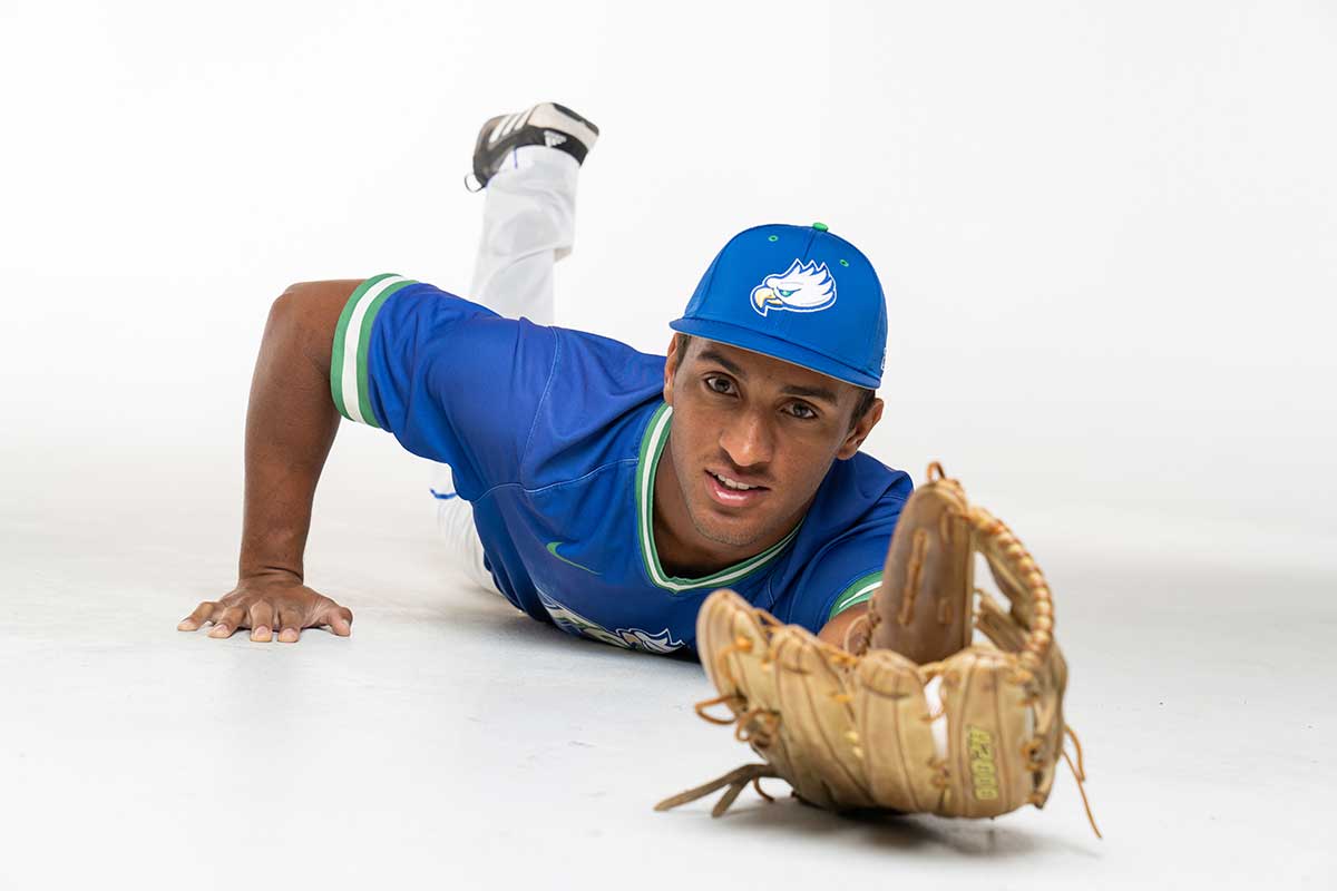 FGCU baseball player Ian Farrow