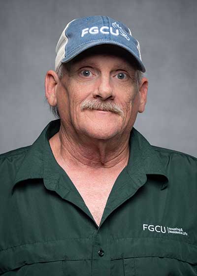 FGCU maintenance technician John Bramlett