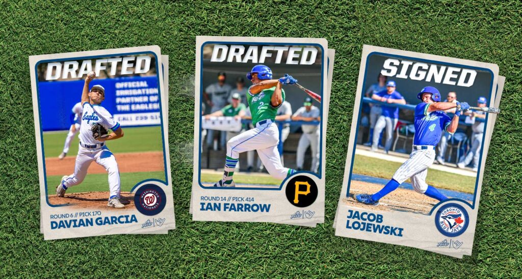 Three Eagles headed for Major League Baseball - FGCU 360