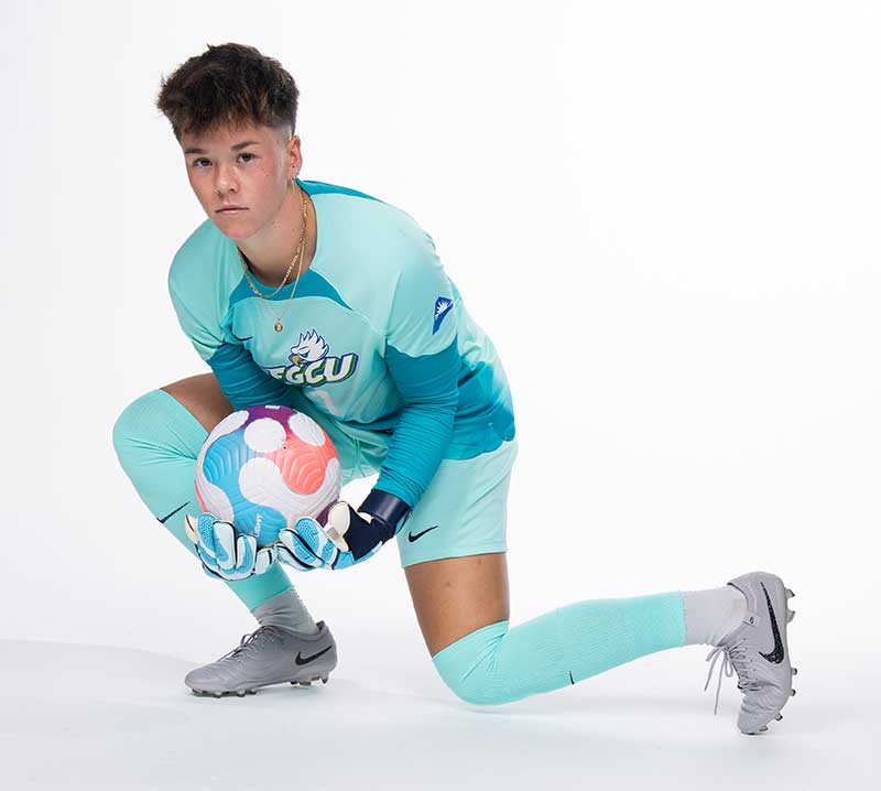 FGCU women's soccer team photo of Olivia Molina